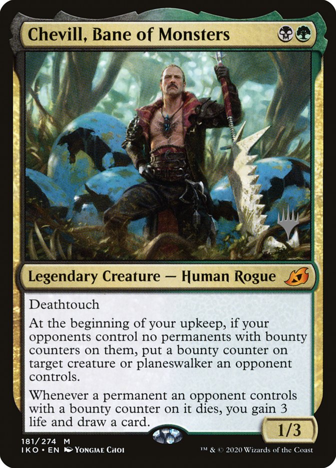 Chevill, Bane of Monsters (Promo Pack) [Ikoria: Lair of Behemoths Promos] | Good Games Cannington