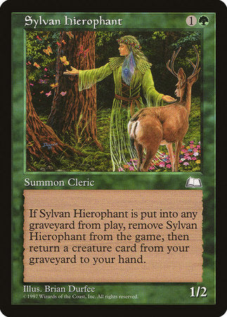 Sylvan Hierophant [Weatherlight] | Good Games Cannington