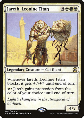 Jareth, Leonine Titan [Eternal Masters] | Good Games Cannington