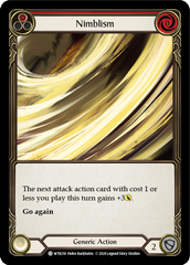 Nimblism (Red) [U-WTR218] (Welcome to Rathe Unlimited)  Unlimited Rainbow Foil | Good Games Cannington