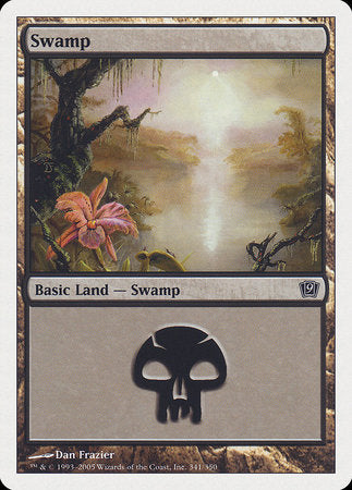 Swamp (341) [Ninth Edition] | Good Games Cannington