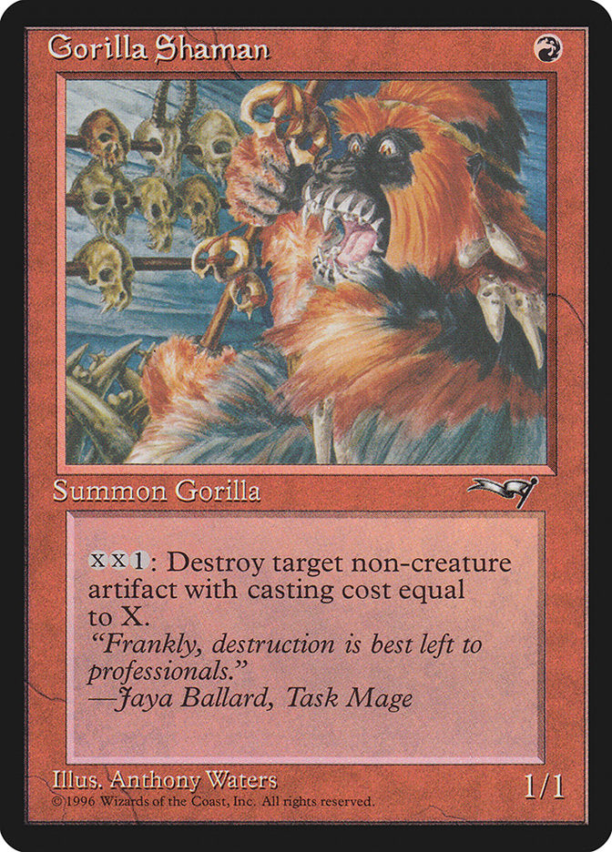 Gorilla Shaman (Skulls in Background) [Alliances] | Good Games Cannington