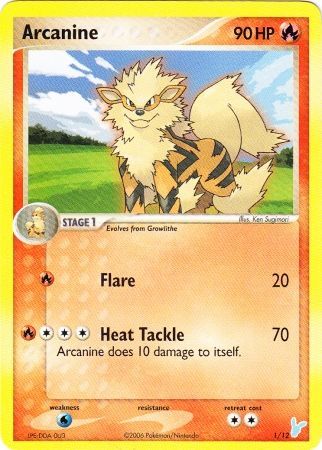 Arcanine (1/12) [EX: Trainer Kit 2 - Minun] | Good Games Cannington