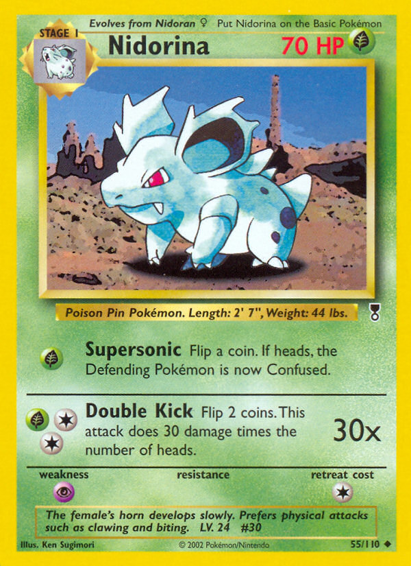 Nidorina (55/110) [Legendary Collection] | Good Games Cannington