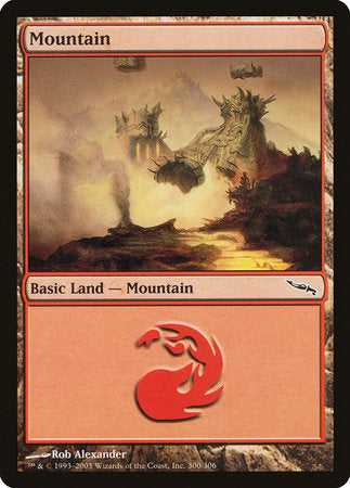 Mountain (300) [Mirrodin] | Good Games Cannington