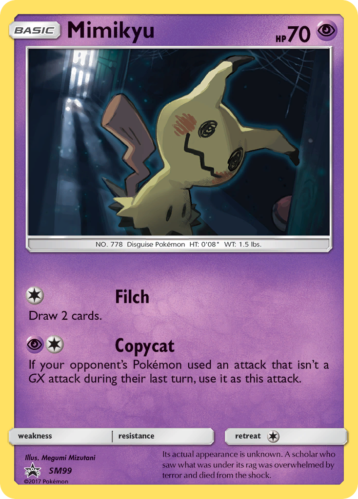 Mimikyu (SM99) [Sun & Moon: Black Star Promos] | Good Games Cannington