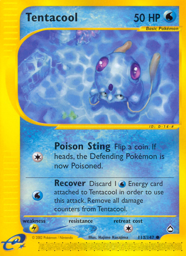 Tentacool (113/147) [Aquapolis] | Good Games Cannington