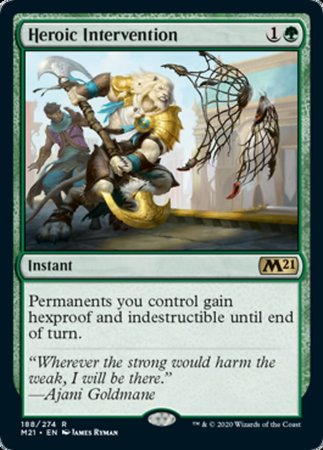 Heroic Intervention [Core Set 2021] | Good Games Cannington