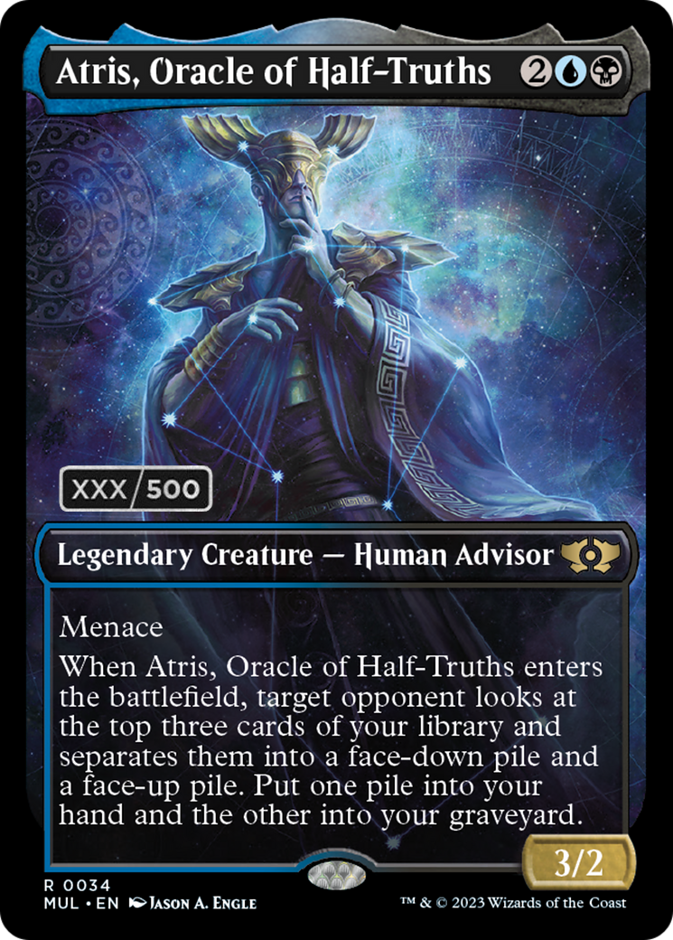 Atris, Oracle of Half-Truths (Serialized) [Multiverse Legends] | Good Games Cannington