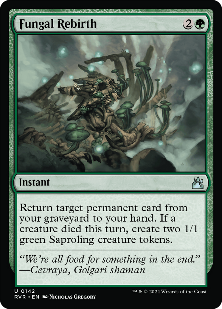 Fungal Rebirth [Ravnica Remastered] | Good Games Cannington