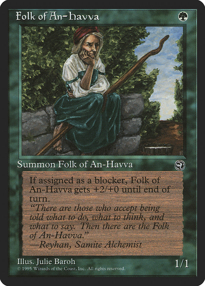 Folk of An-Havva (Reyhan Flavor Text) [Homelands] | Good Games Cannington