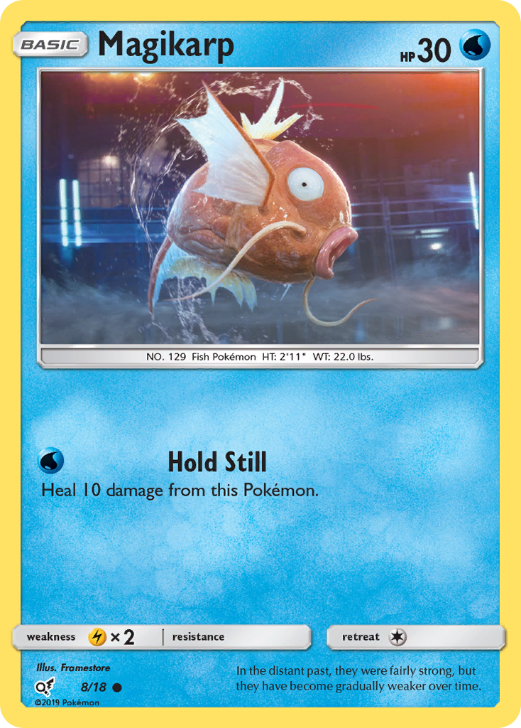 Magikarp (8/18) [Sun & Moon: Detective Pikachu] | Good Games Cannington