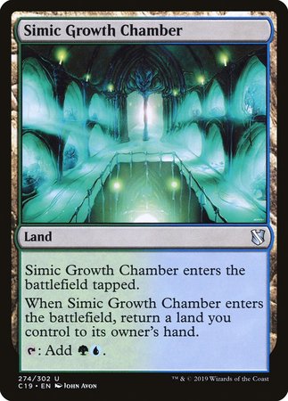 Simic Growth Chamber [Commander 2019] | Good Games Cannington