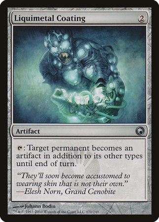 Liquimetal Coating [Scars of Mirrodin] | Good Games Cannington