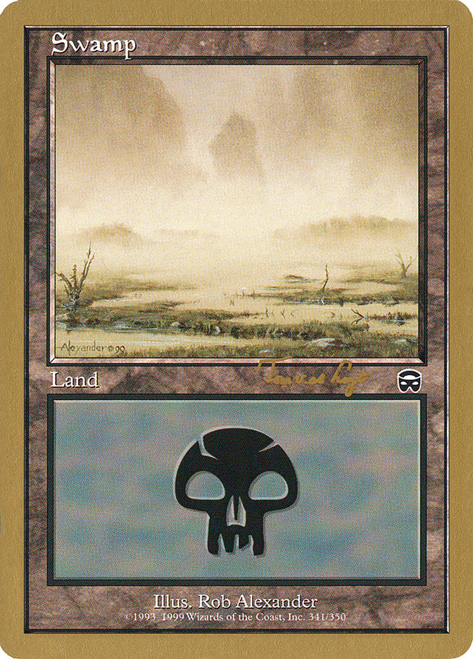 Swamp (tvdl341) (Tom van de Logt) [World Championship Decks 2001] | Good Games Cannington