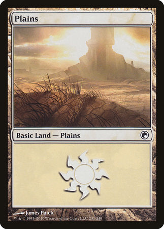 Plains (231) [Scars of Mirrodin] | Good Games Cannington