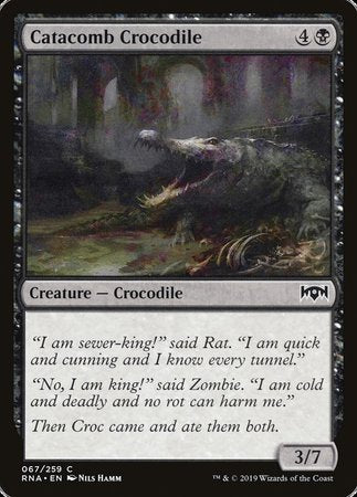 Catacomb Crocodile [Ravnica Allegiance] | Good Games Cannington