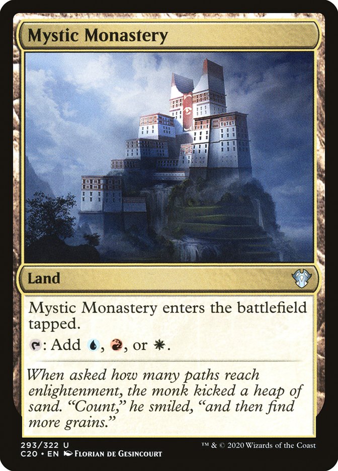 Mystic Monastery [Commander 2020] | Good Games Cannington