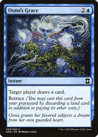 Oona's Grace [Eternal Masters] | Good Games Cannington