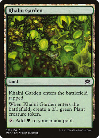 Khalni Garden [Planechase Anthology] | Good Games Cannington