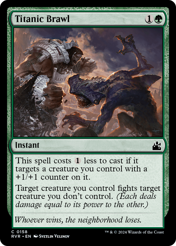 Titanic Brawl [Ravnica Remastered] | Good Games Cannington