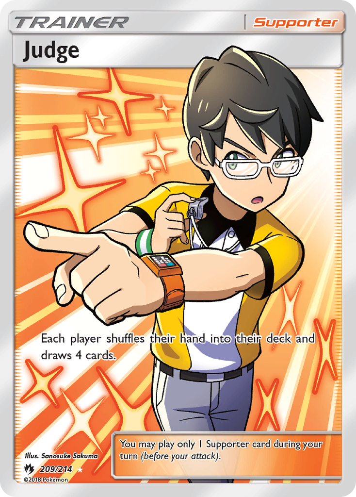 Judge (209/214) [Sun & Moon: Lost Thunder] | Good Games Cannington