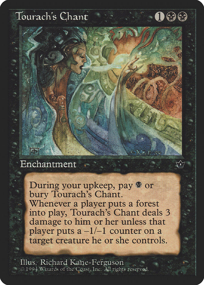Tourach's Chant [Fallen Empires] | Good Games Cannington