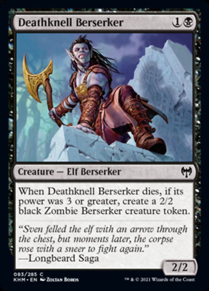Deathknell Berserker [Kaldheim] | Good Games Cannington