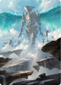 Celestial Colonnade Art Card [Zendikar Rising Art Series] | Good Games Cannington