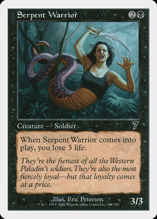 Serpent Warrior [Seventh Edition] | Good Games Cannington