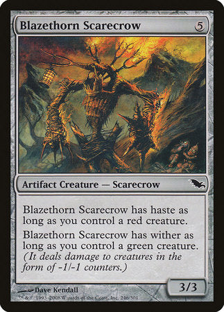 Blazethorn Scarecrow [Shadowmoor] | Good Games Cannington