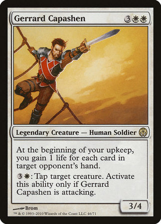 Gerrard Capashen [Duel Decks: Phyrexia vs. the Coalition] | Good Games Cannington