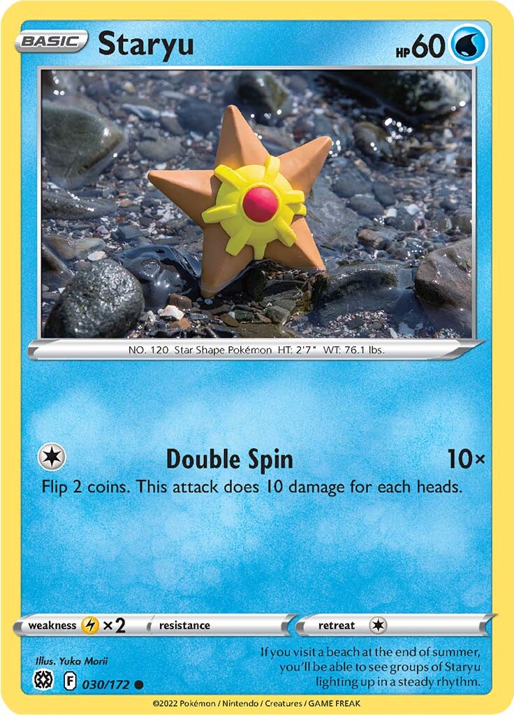 Staryu (030/172) [Sword & Shield: Brilliant Stars] | Good Games Cannington