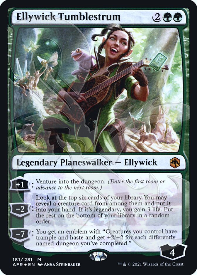Ellywick Tumblestrum (Ampersand Promo) [Dungeons & Dragons: Adventures in the Forgotten Realms Promos] | Good Games Cannington