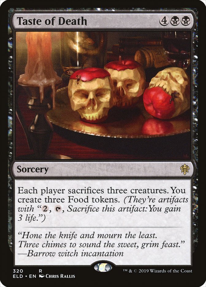 Taste of Death [Throne of Eldraine] | Good Games Cannington