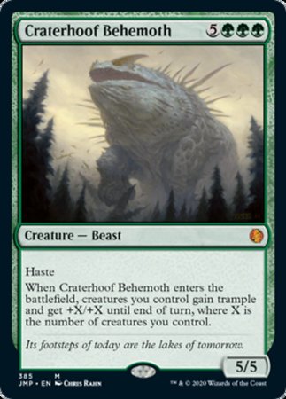 Craterhoof Behemoth [Jumpstart] | Good Games Cannington
