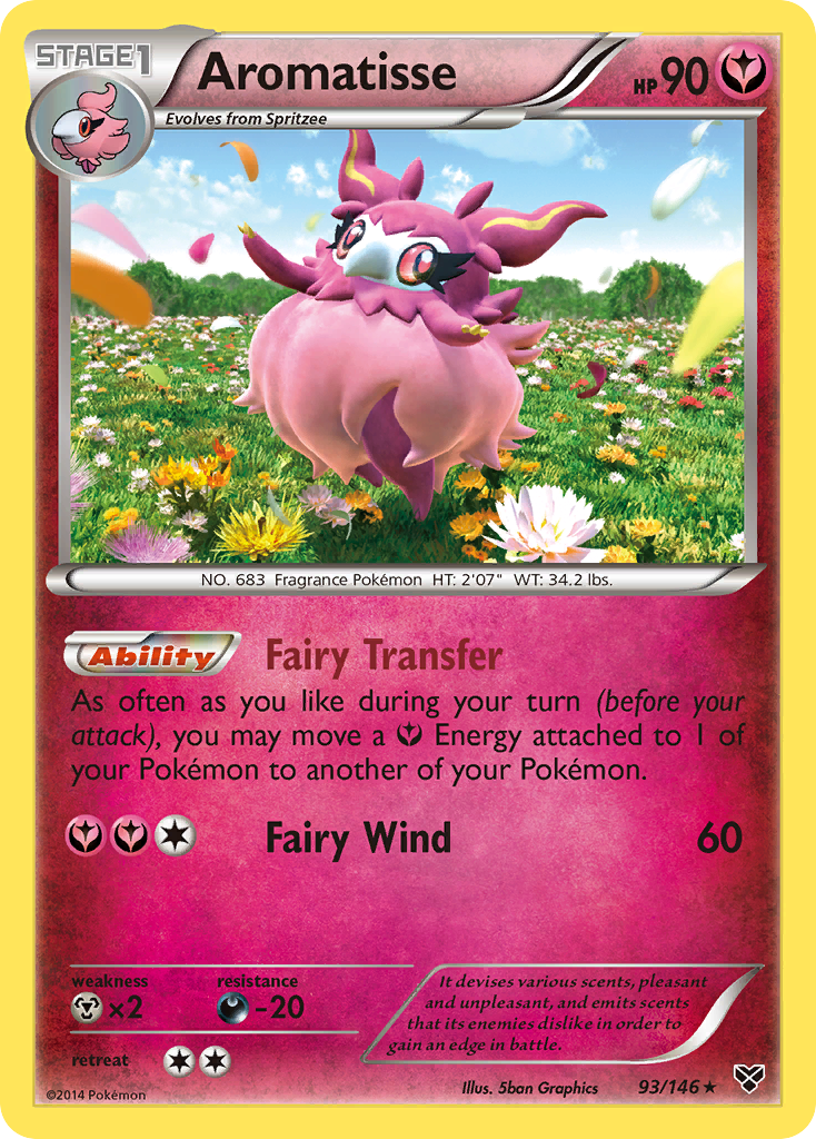 Aromatisse (93/146) [XY: Base Set] | Good Games Cannington