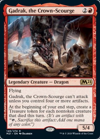 Gadrak, the Crown-Scourge [Core Set 2021] | Good Games Cannington