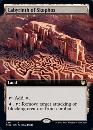 Labyrinth of Skophos (Extended Art) [Theros Beyond Death] | Good Games Cannington
