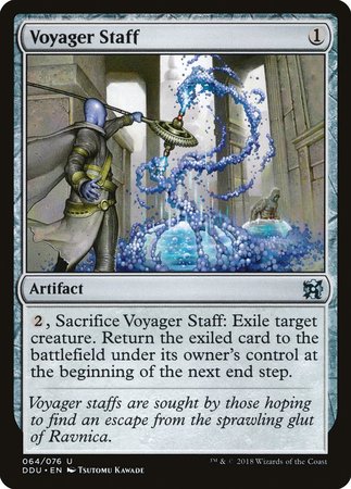 Voyager Staff [Duel Decks: Elves vs. Inventors] | Good Games Cannington