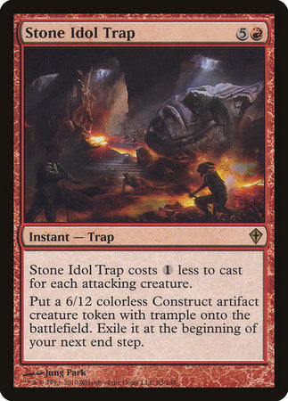 Stone Idol Trap [Worldwake] | Good Games Cannington
