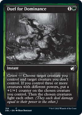 Duel for Dominance [Innistrad: Double Feature] | Good Games Cannington