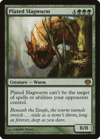Plated Slagwurm [Duel Decks: Garruk vs. Liliana] | Good Games Cannington