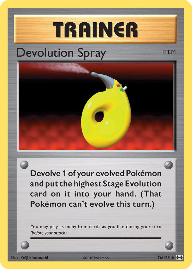 Devolution Spray (76/108) [XY: Evolutions] | Good Games Cannington