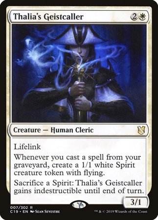 Thalia's Geistcaller [Commander 2019] | Good Games Cannington