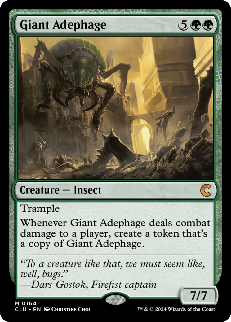 Giant Adephage [Ravnica: Clue Edition] | Good Games Cannington