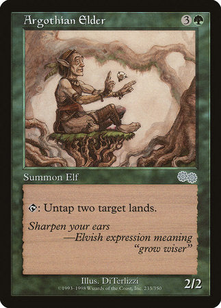 Argothian Elder [Urza's Saga] | Good Games Cannington