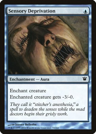 Sensory Deprivation [Innistrad] | Good Games Cannington