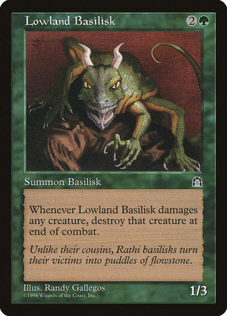 Lowland Basilisk [Stronghold] | Good Games Cannington