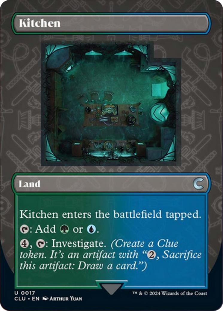 Kitchen (Borderless) [Ravnica: Clue Edition] | Good Games Cannington
